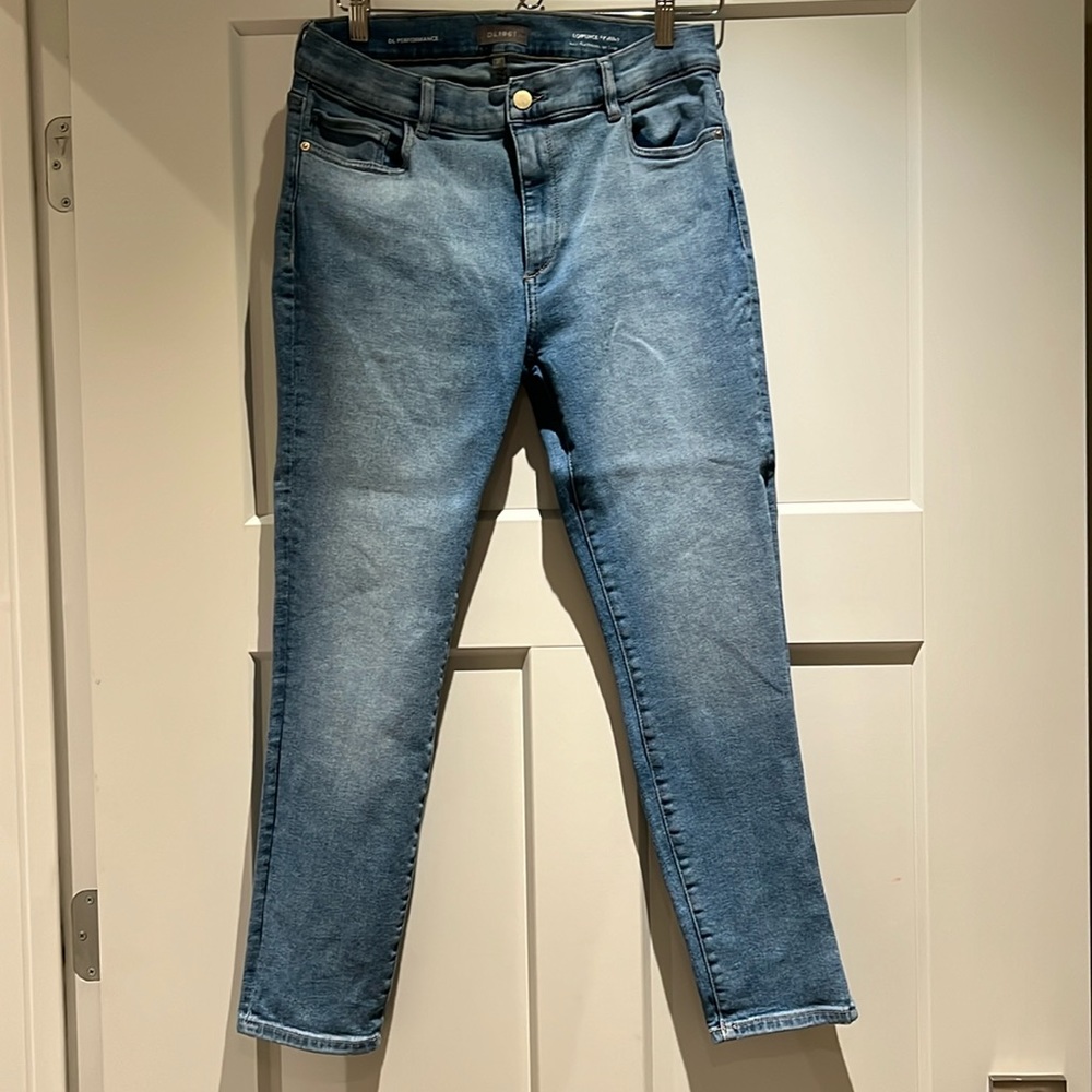 DL1961 Florence Skinny Mid-Rise Instasculpt Ankle Jeans